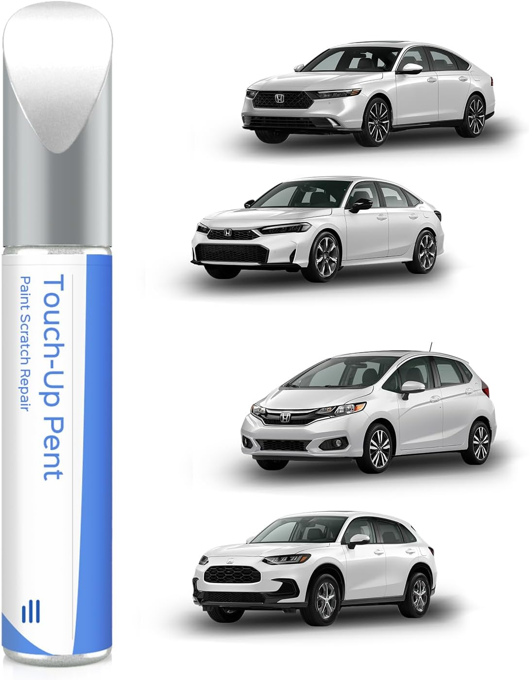 PARTS4EV NH-904M Meteorite Gray Metallic Touch up Paint Compatible with Honda Exact Match Chips and Nicks Touch Up image number 1