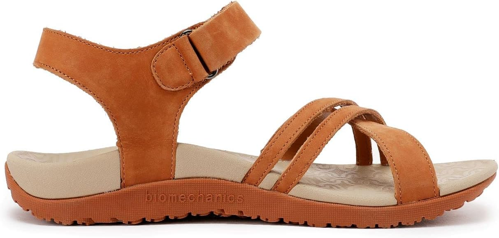 FOOT BIO-TEC Female Smart Tan Orthotic Sandals 8 image number 5