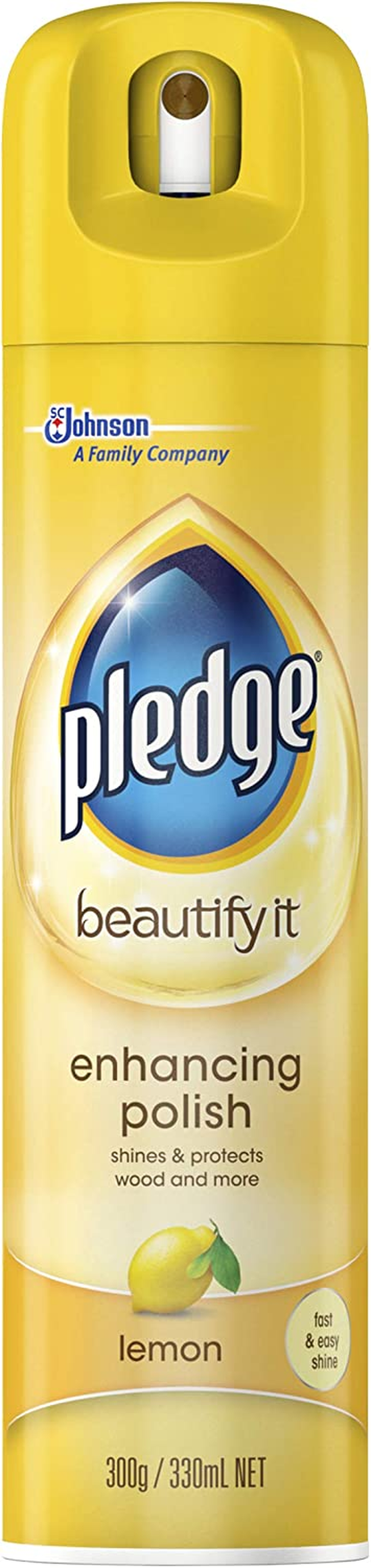 Pledge Furniture Polish Spray, Multi Surface Cleaner Dust, Shine, Protect, Lemon Polish Spray, 330Ml image number 4