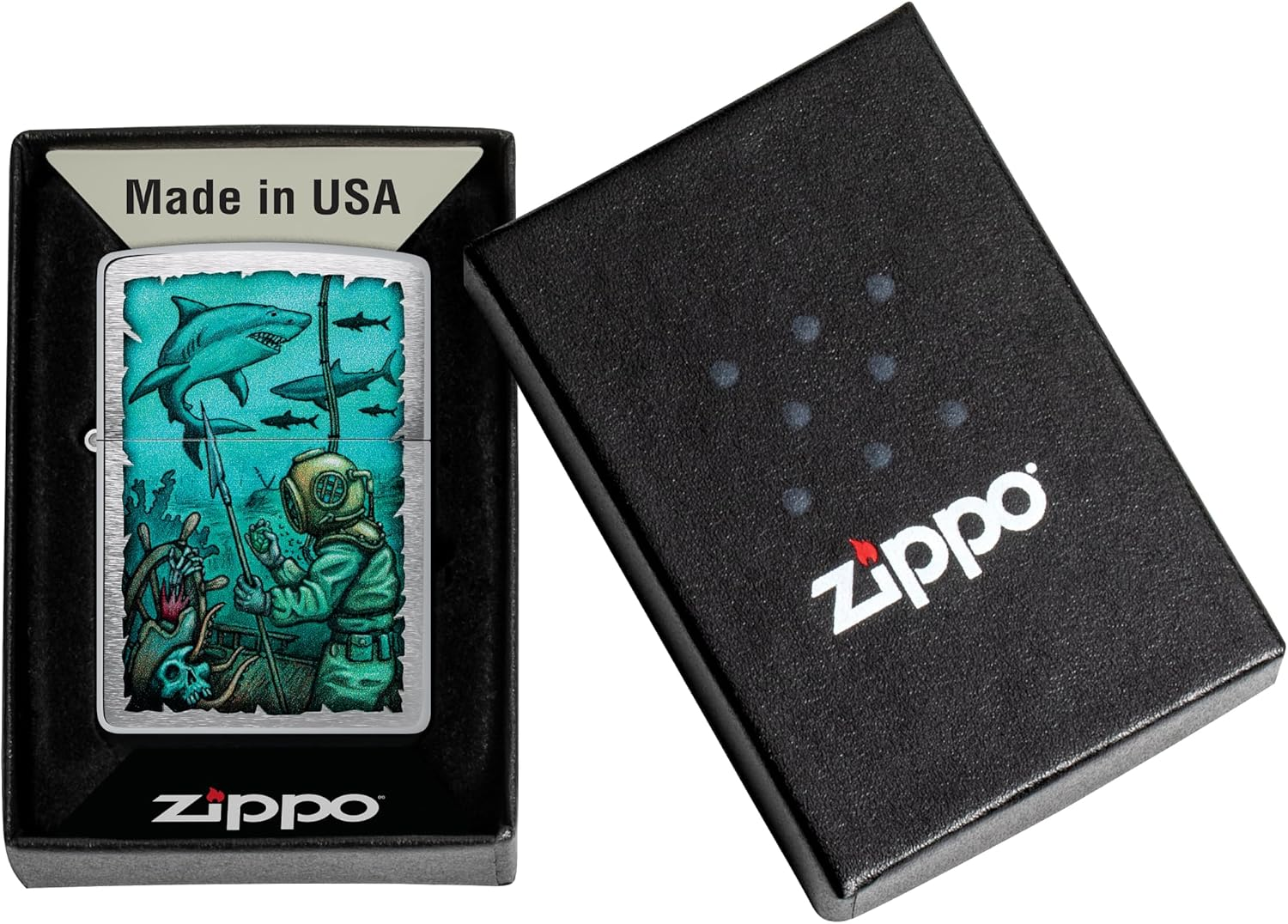 Zippo Underwater Design Lighter image number 1