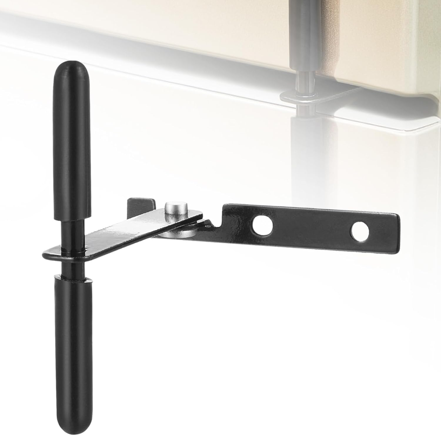 1 Pcs RV Refrigerator Door Latch Fridge Lock 1-3/16" Hole Spacing Furniture Parts Hardware Keeps Fridge Shut While Traveling image number 5