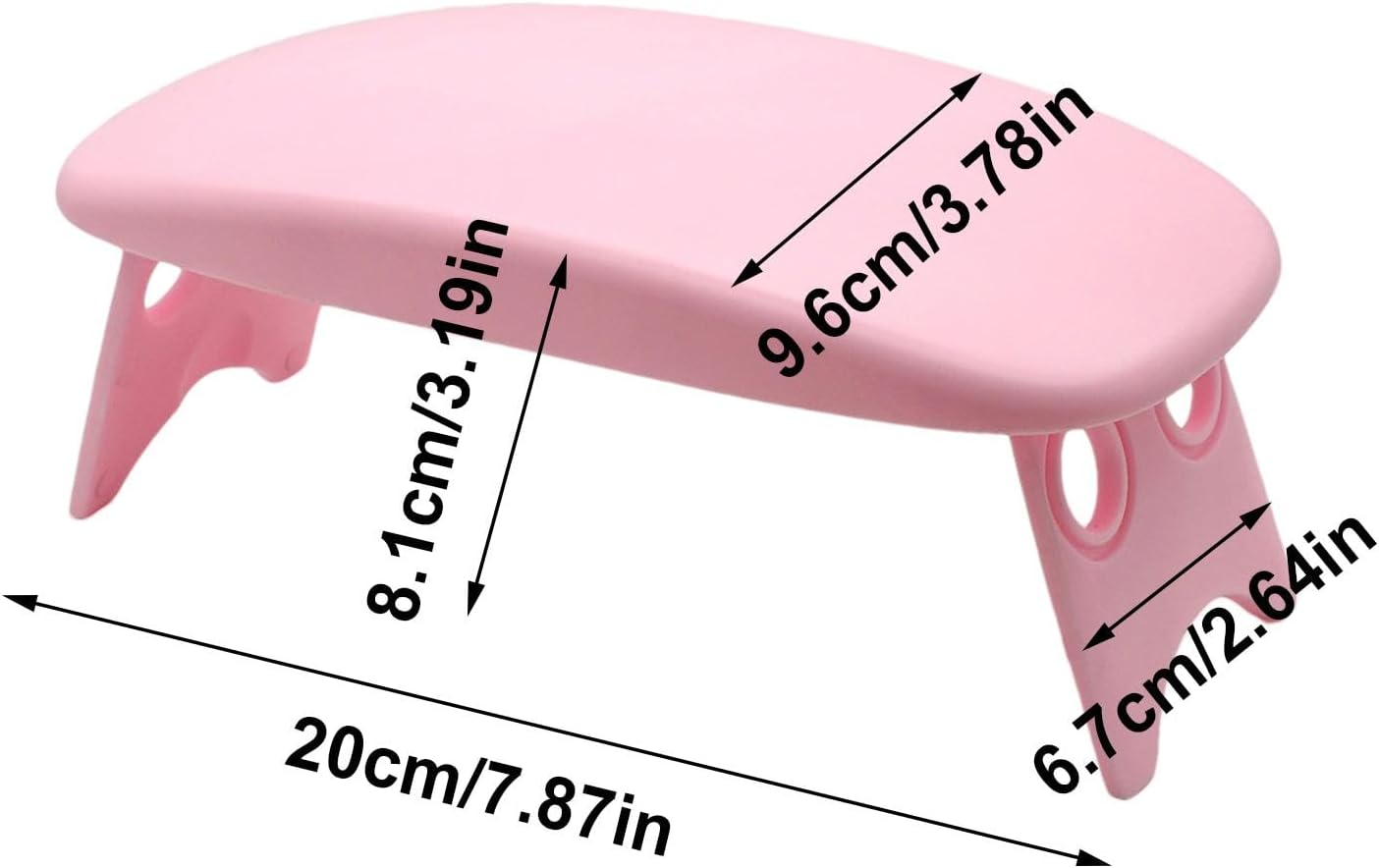 Manicure Hand Rest - Folding Arm Rest - Foldable Nail Hand Rest, Accessories Tool Nail Cushion Arm Rest for Nail Technician Table Desk image number 1