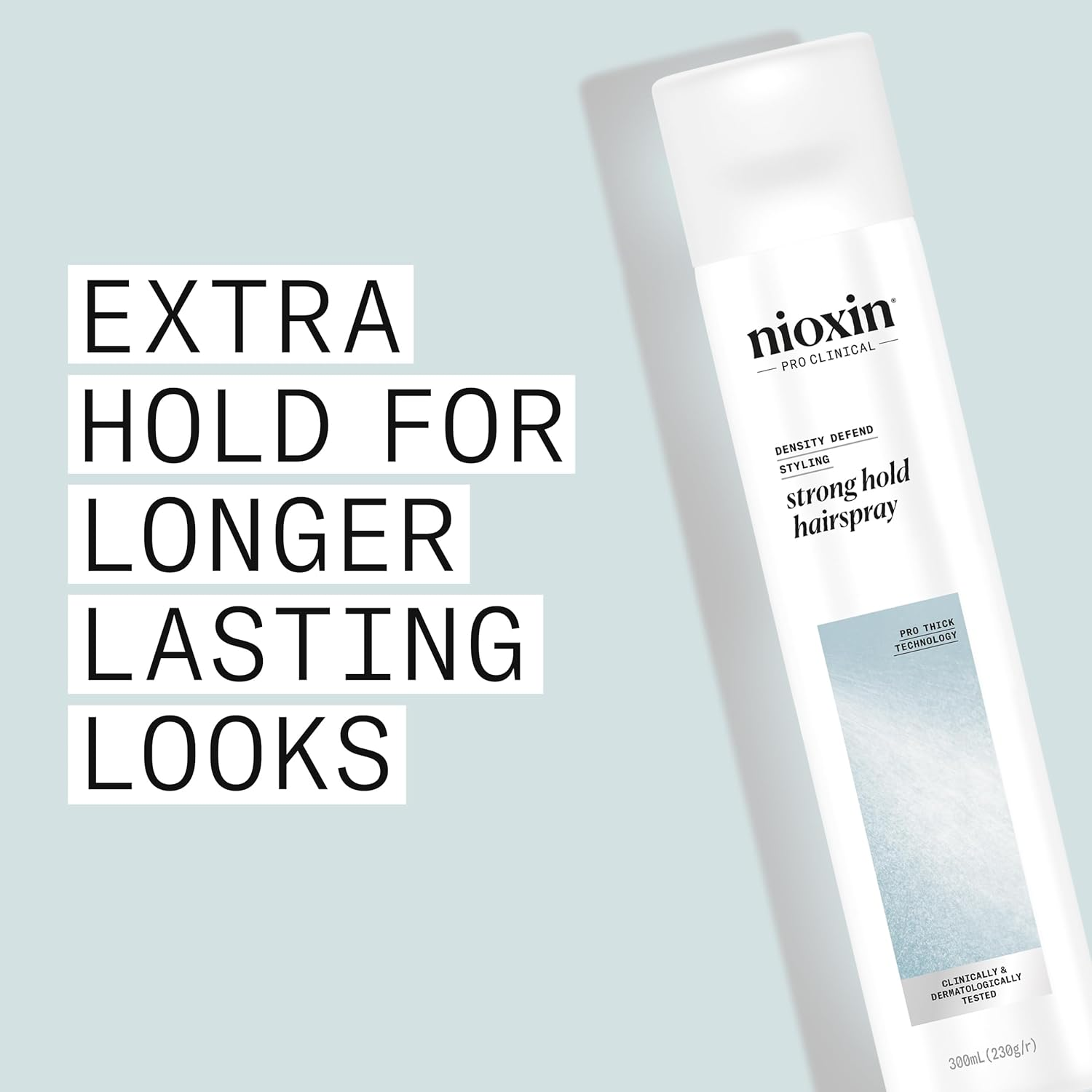 Nioxin Density Defend Styling Strong Hold Hairspray, 300Ml / 230G image number 4