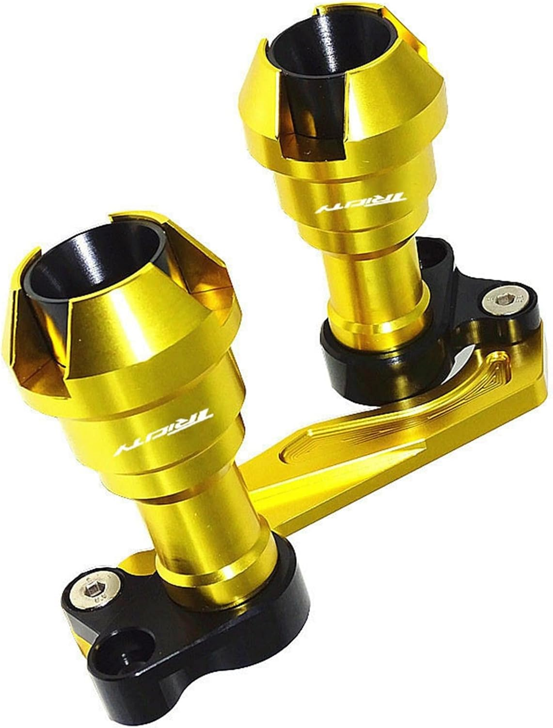 Muffler Pipe Frame Protection Frame Slider anti Crash Protector for Yamaha Tricity 155 Tricity155 Accessories (Color : Gold)