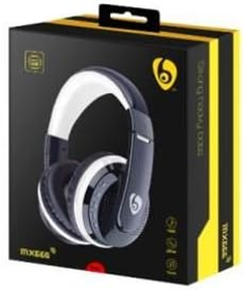 Ovleng MX666 Black & Red Colour Bluetooth 4.1 Use with Phones, Tablets (White)