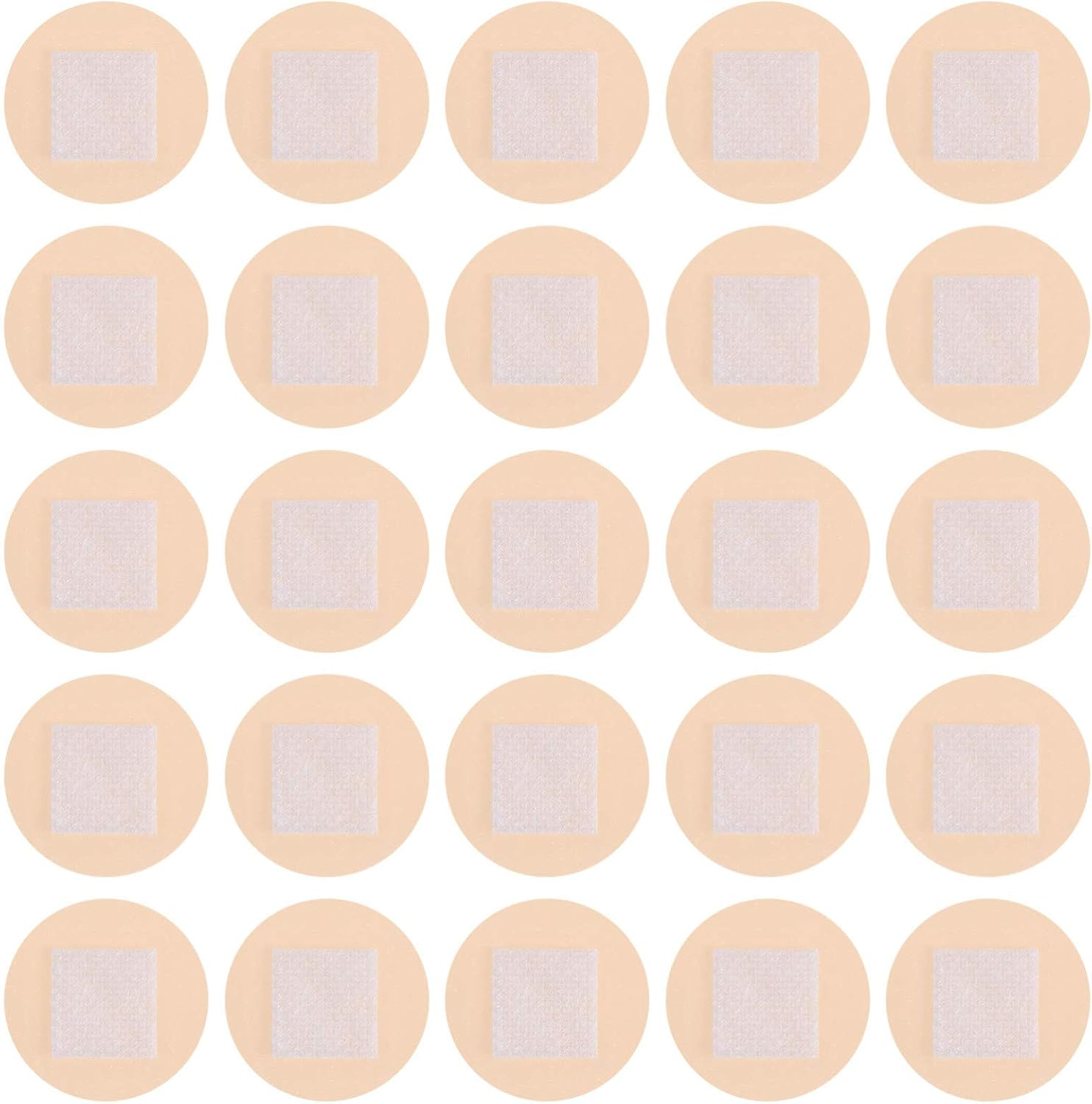 Beavorty Fingertip Bandages Flexible Fabric Bandages PE round Medical Band Detectable Breathable Knuckle Bandages for Care 100Pcs image number 6