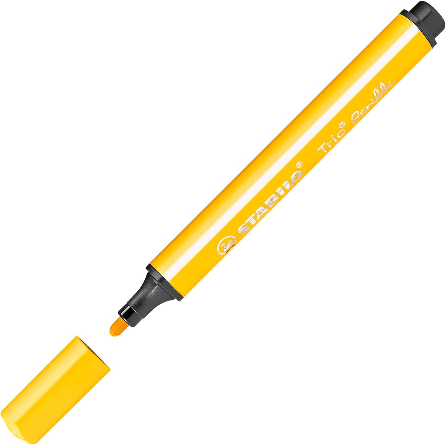 STABILO Trio Scribbi Felt Tip Pen - Wallet of 8 Assorted Colours image number 2