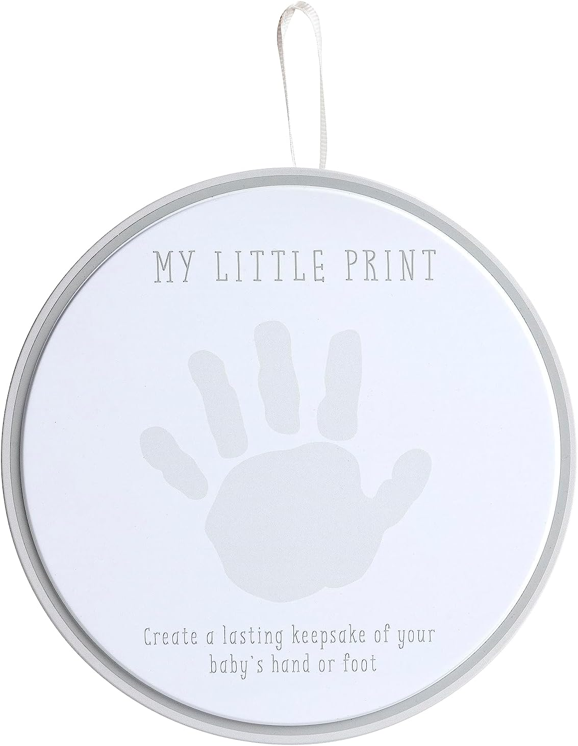 Reece Studio Baby Everyday Clay Tin Kit, Newborn Handprint or Footprint Makers, Baby Girl or Baby Boy Gender Neutral Baby Handprint Impression Keepsake - Baby'S Print Keepsake, Blue image number 2