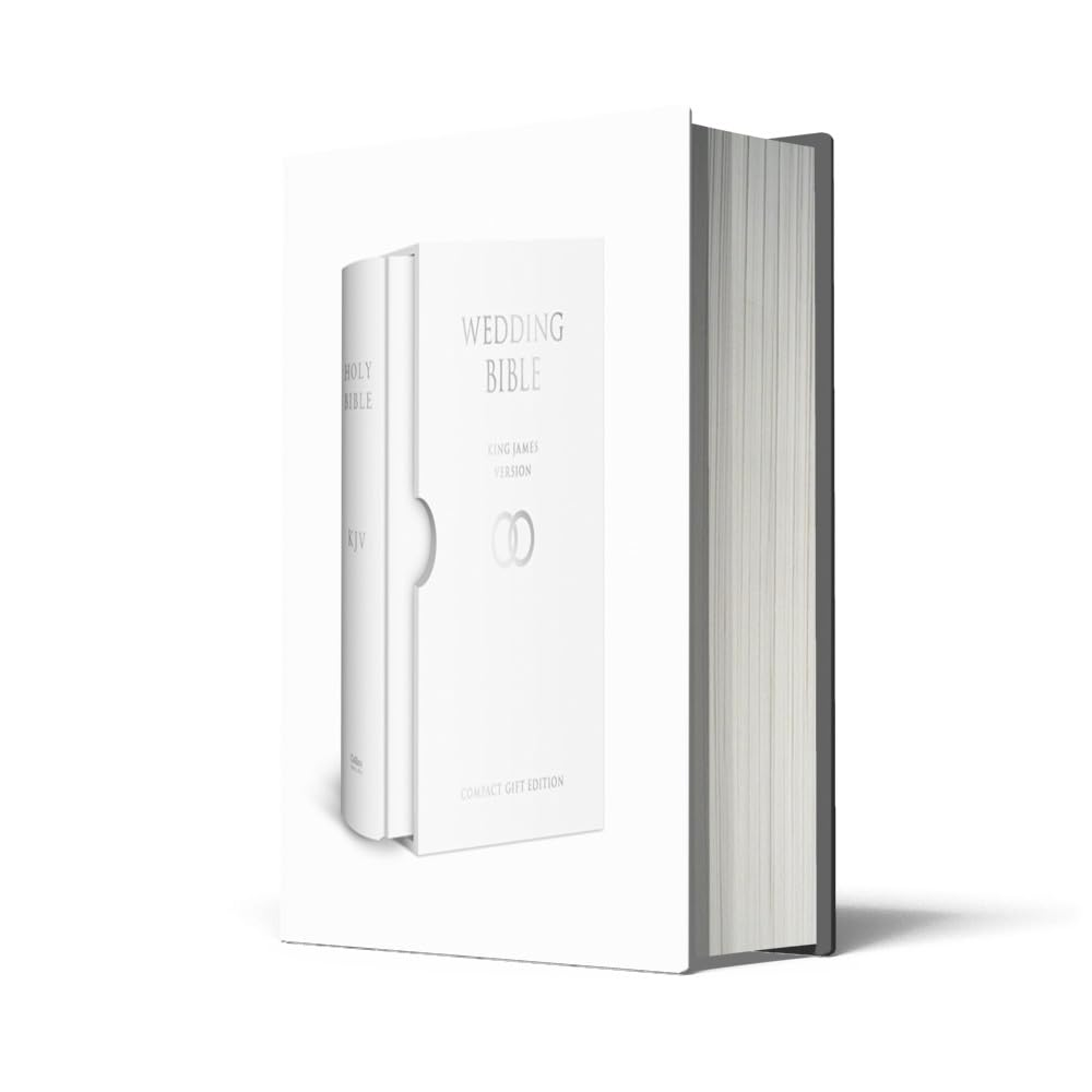 Holy Bible: King James Version (KJV) White Compact Wedding Edition image number 2