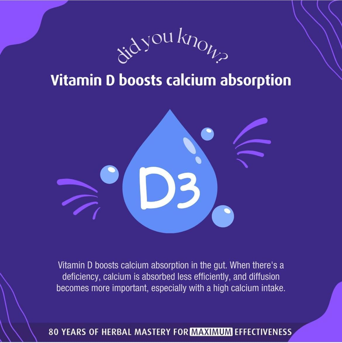 Henry Blooms 1000IU Vitamin D3, 400 CAPSULES, 0.2 Kilograms image number 4