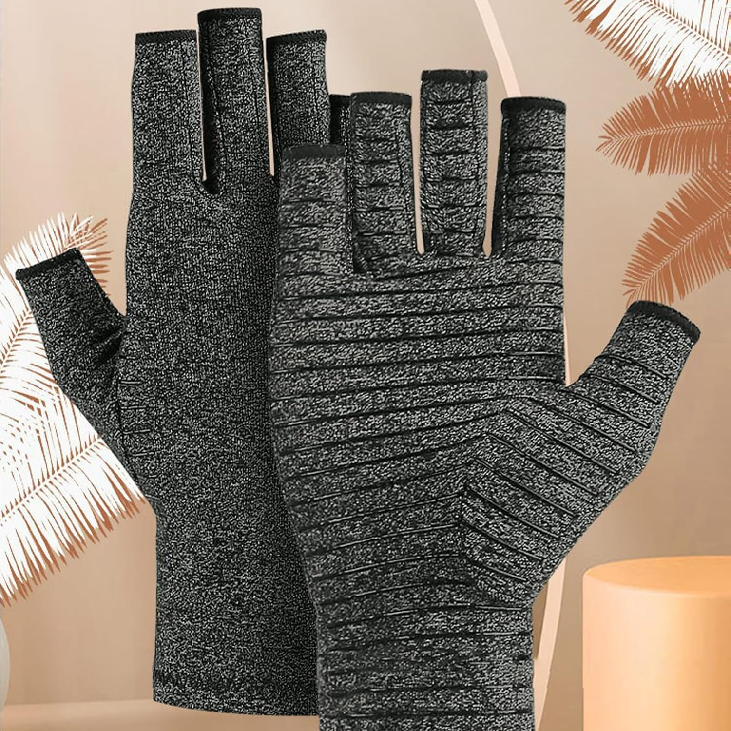 Compression Arthritis Gloves,Arthritis Gloves for Relief of Arthritis Pain, Swollen Joints, Improves Circulation, Unisex, One Pair image number 4