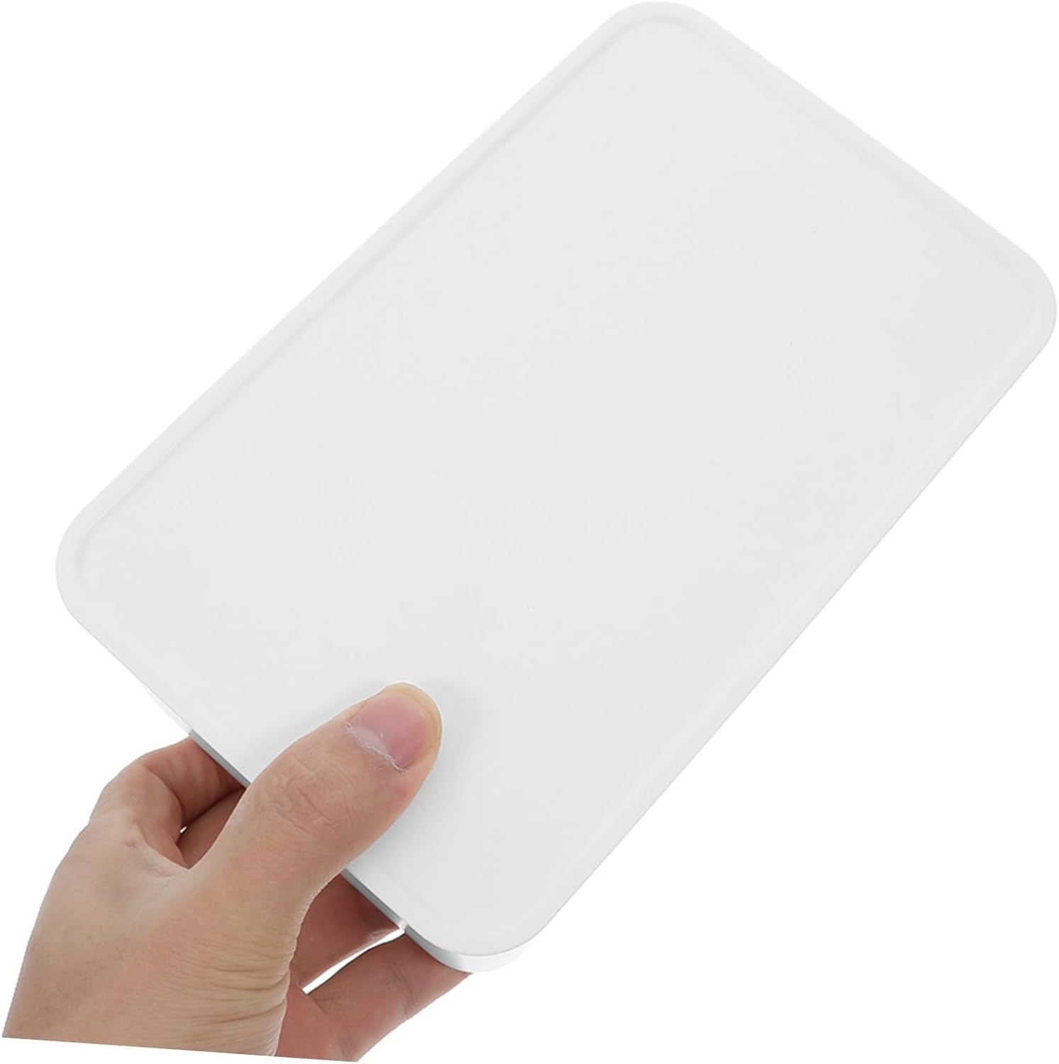 Storage Box Compact Wipes Dispenser for Bathroom Kitchen Office Easy to Pull Lid Storage image number 6