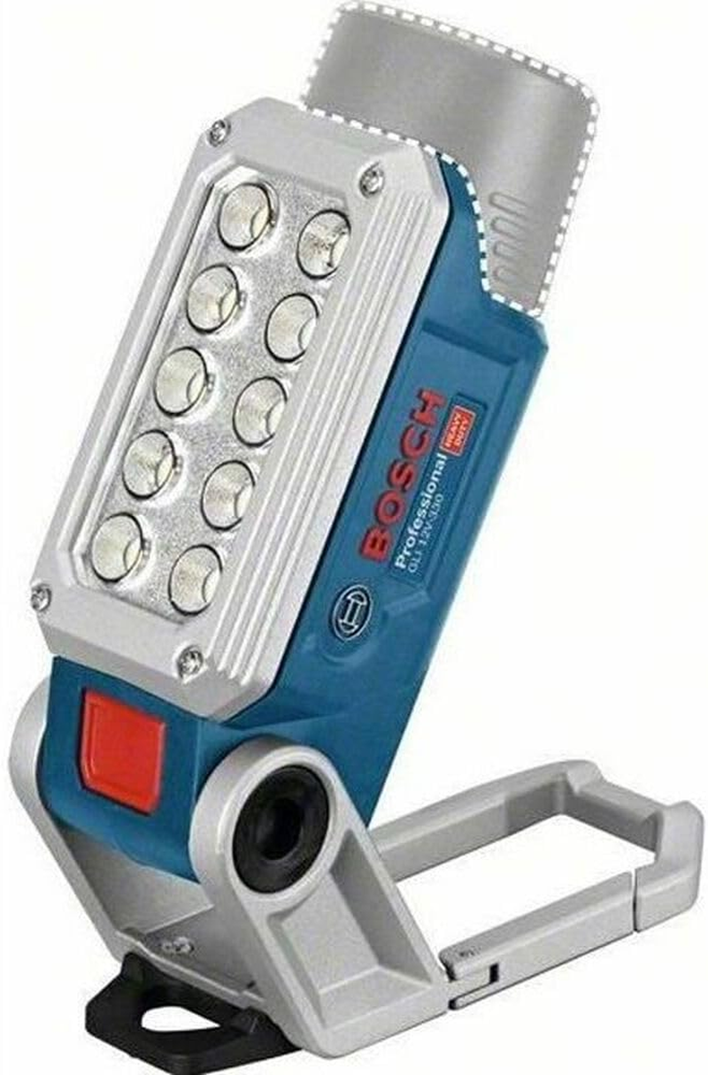 Bosch Professional 12V System GLI 12V-330 Cordless LED Worklight (330 Lumens, Operating Time: 180 Min/Ah, excluding Rechargeable Batteries and Charger, in Cardboard Box) image number 4