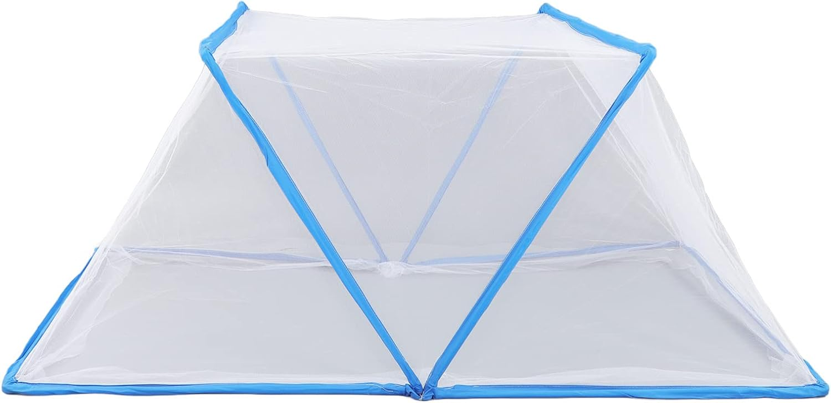 Baby Net Tent, Portable Bed Net Tent, Lightweight Foldable for Baby Kids Students, Ventilate Transparent Mesh, Keep Baby Safe and Comfortable, Easy to Carry, for Travel