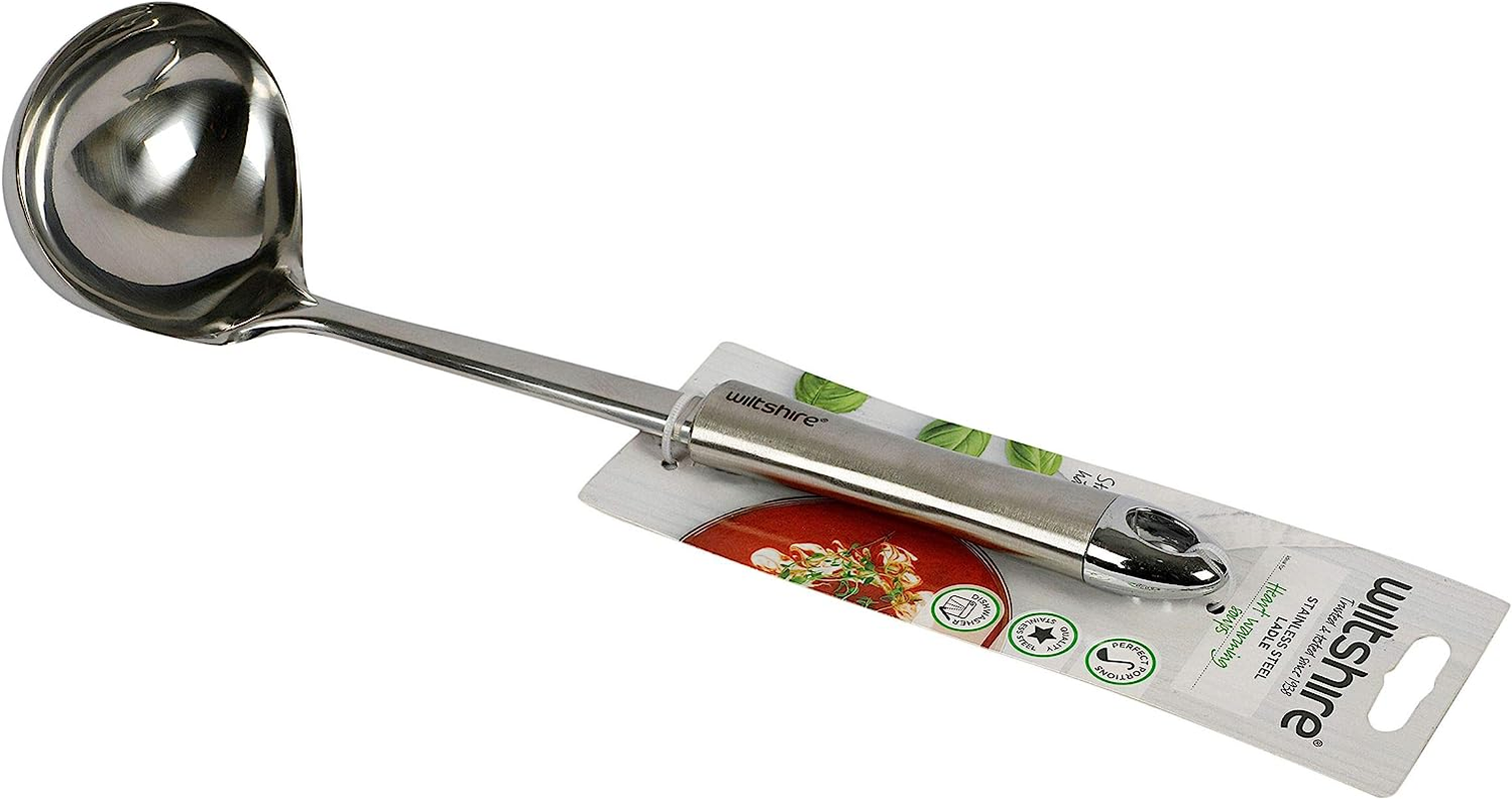 Wiltshire Industrial Stainless Steel Soup Ladle