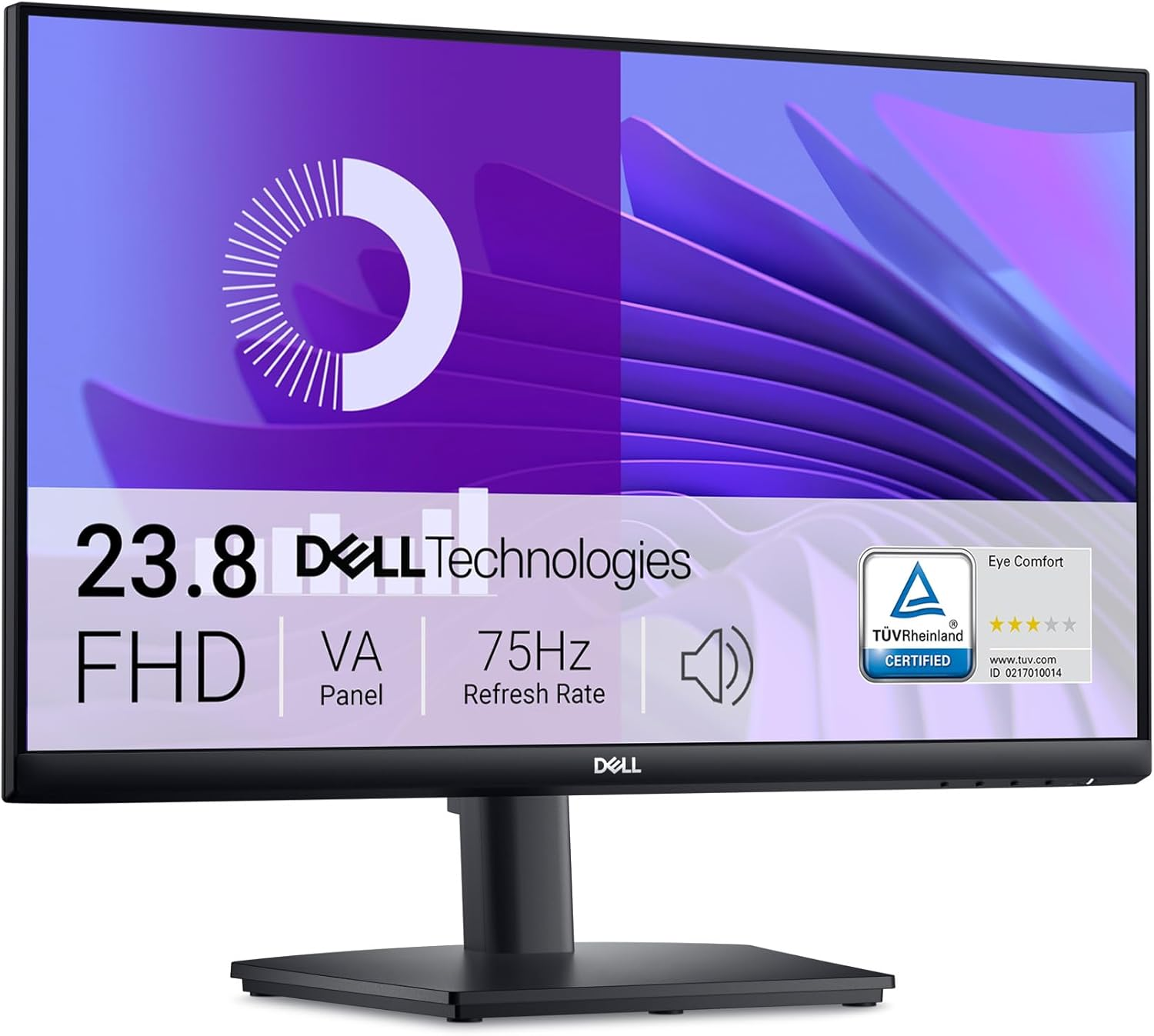 DELL E Series E2425HS Computer Monitor 60,5 Cm (23.8") 1920 X 1080 Pixels Full HD LCD Black image number 4
