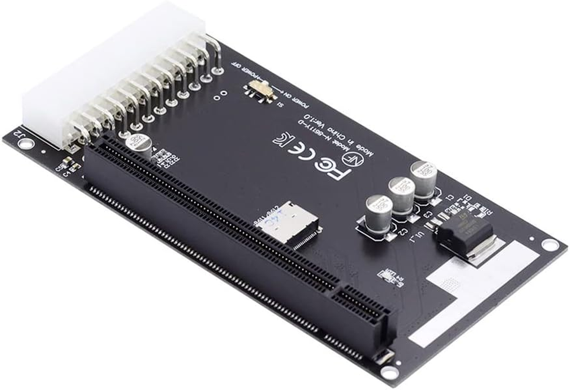 Cablecc 4X OCULINK SFF-8612 SFF-8611 to Pcie Pci-Express 16X Adapter with ATX 24-Pin Power Connector for Motherboard Graphics Card image number 5