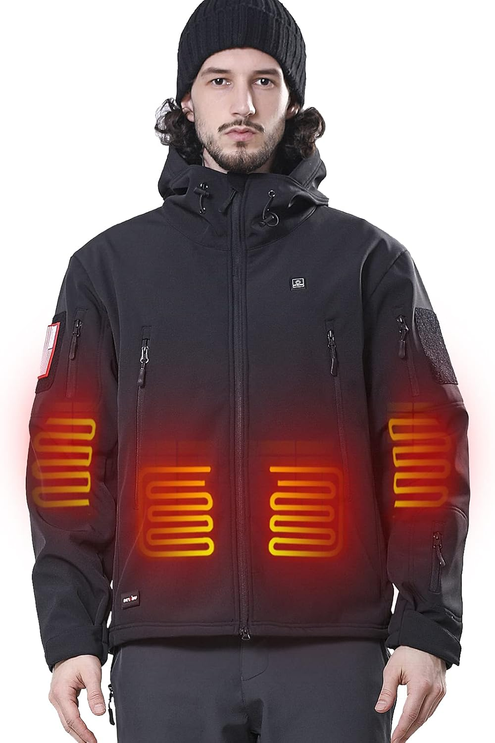 DEWBU Heated Jacket Wire, Connection Cables, Cigarette Lighter Plug with 12 Volt Male Cigar Plug for Heated Apparel, Link Outdoor Mobile Power and Allowing for near Endless Warmth(4.92Ft) image number 4