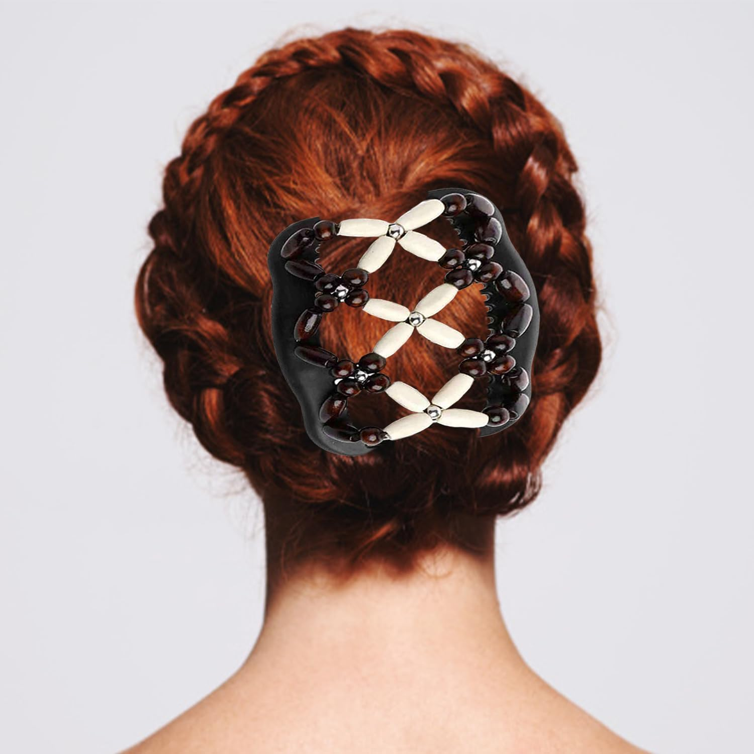 3 Pieces Hair Comb Inserts Women Headwear Elastic Double Row Comb Fashion Magic Hair Comb Hair Accessories