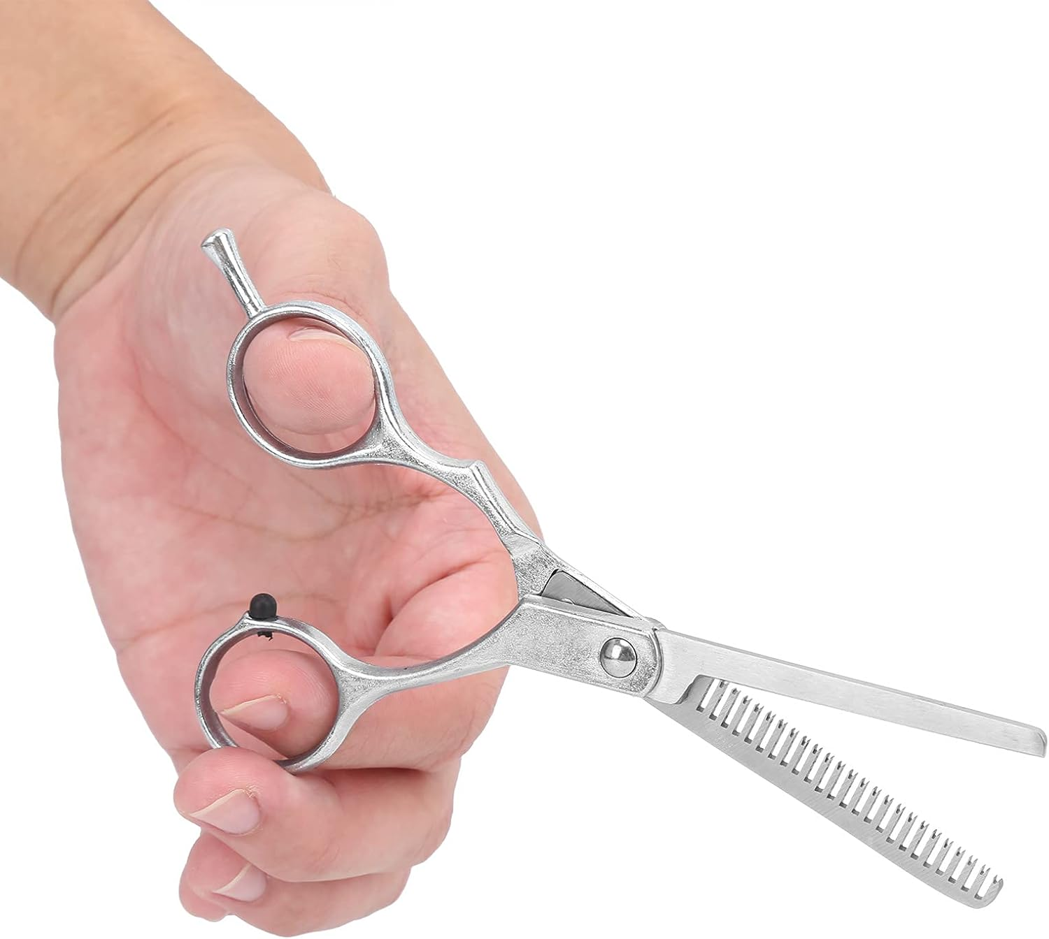 Pet Scissors - 5.9X1.9In Stainless Steel Professional Dog Grooming Scissors - Thinning Scissors Smooth Motion and Fine Cut for Long Haired Dog Cat and Other Pets