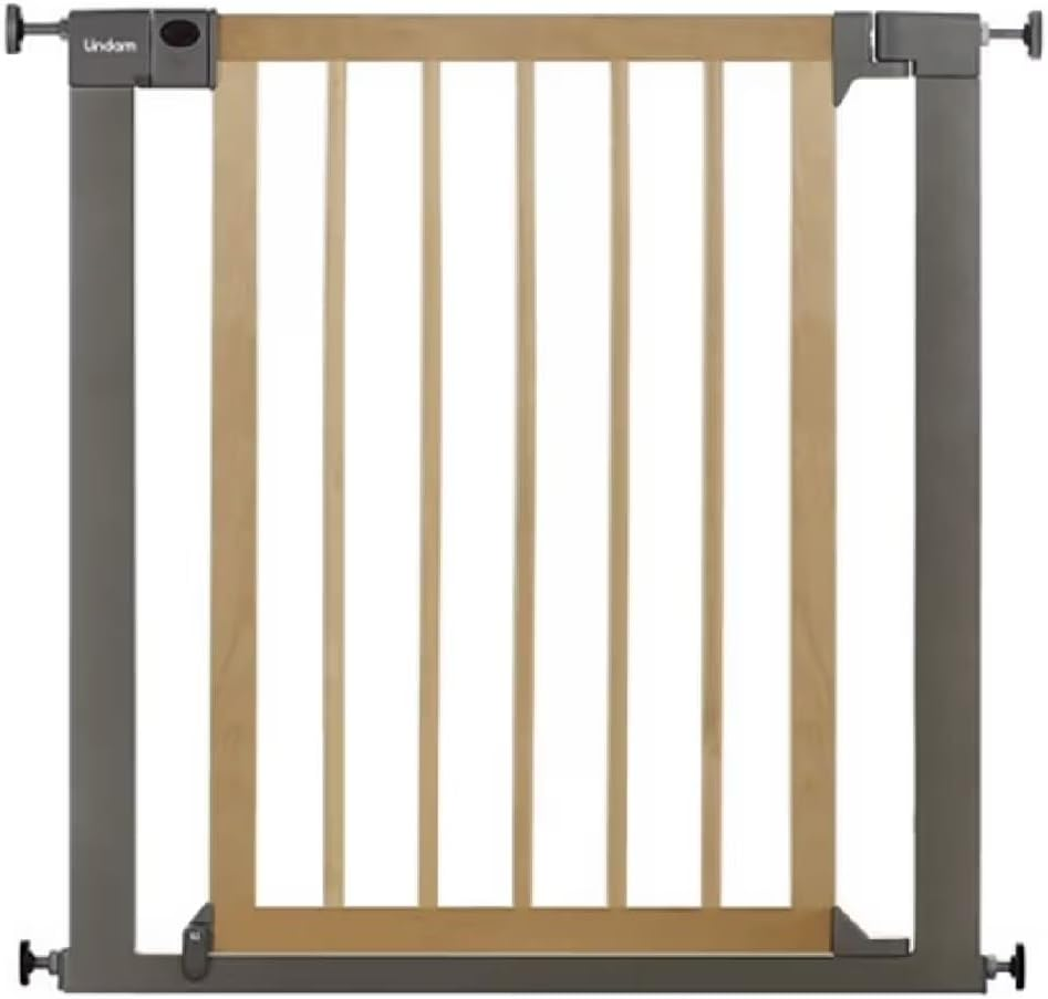 Sure Shut Deco Pressure Fit Safety Gate - 76-82 Cm (Wood and Metal)
