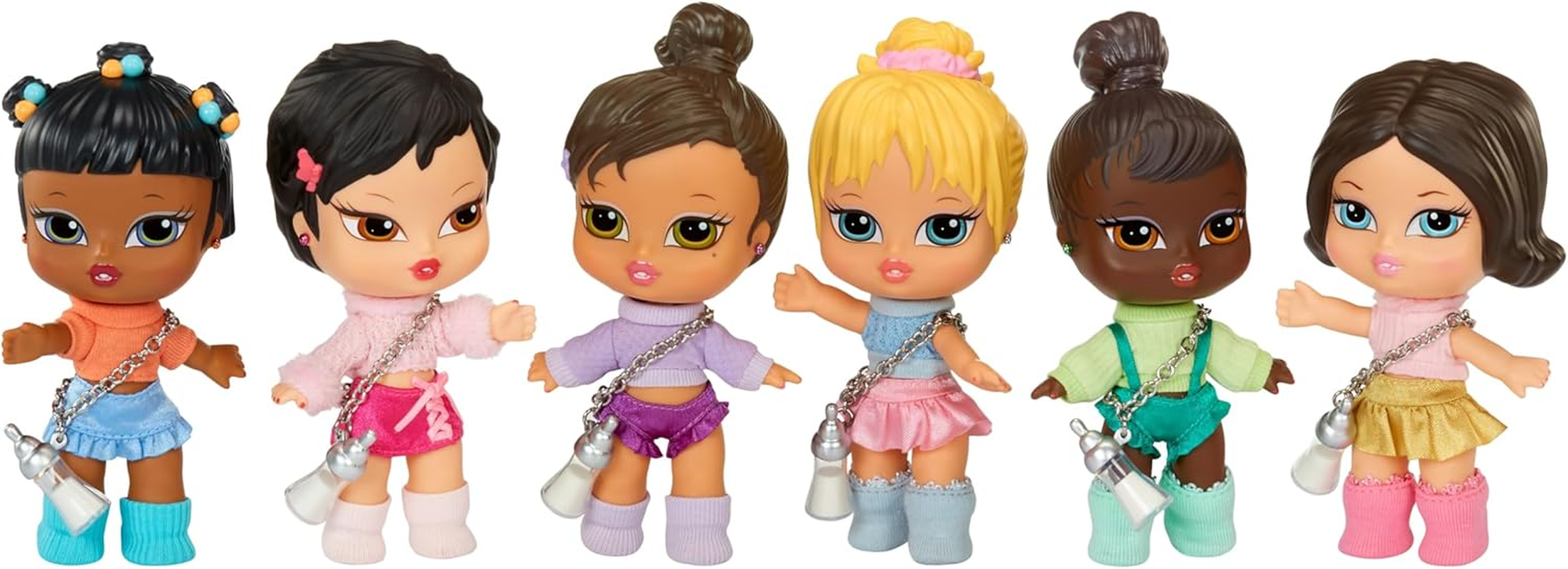 Bratz Babyz Runwayz Doll - Felicia - 1 Collectable Fashion Doll with Fashionable Outfit, Cute Baby Doll with Necklace That Also Serves as a Keyring - Children'S Toy - for Kids from 6 Years image number 1