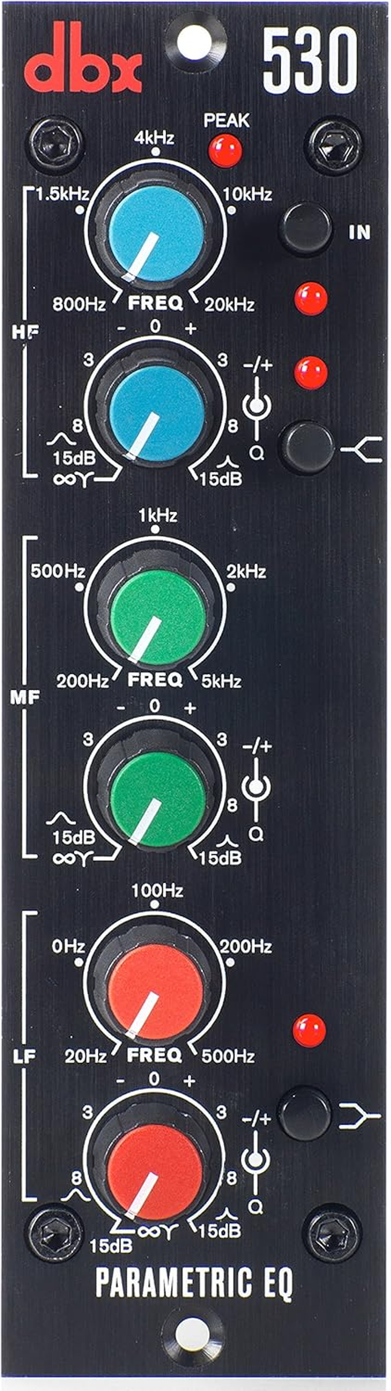 Dbx 530 Compact, Professional Parametric EQ image number 2