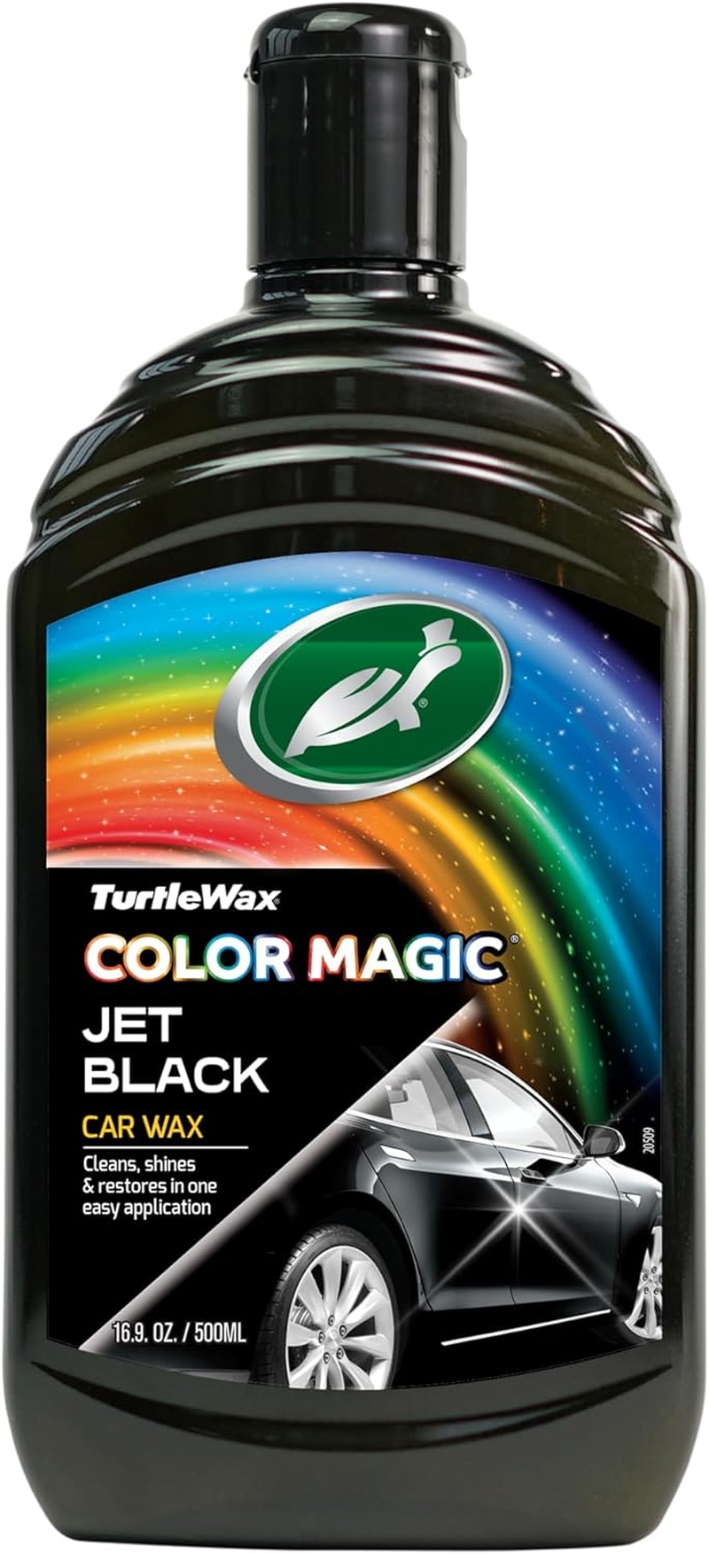 Turtle Wax Color Magic Wax, Black, 500Ml image number 3