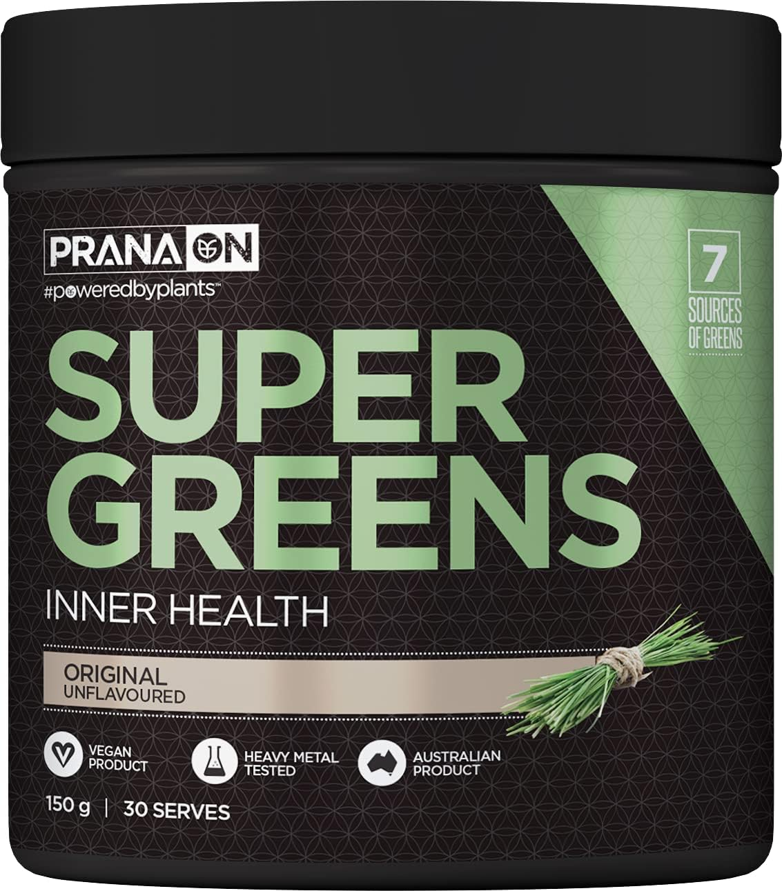 Pranaon Super Greens Powder image number 2