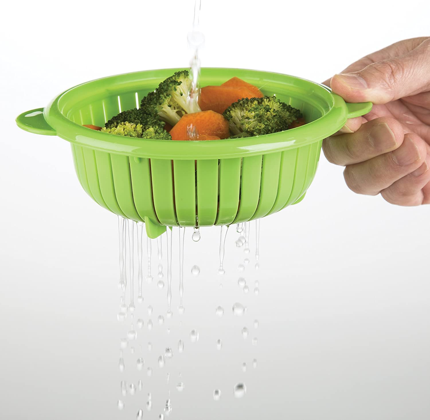 Progressive International Mini Microwave Steamer, Gray image number 3