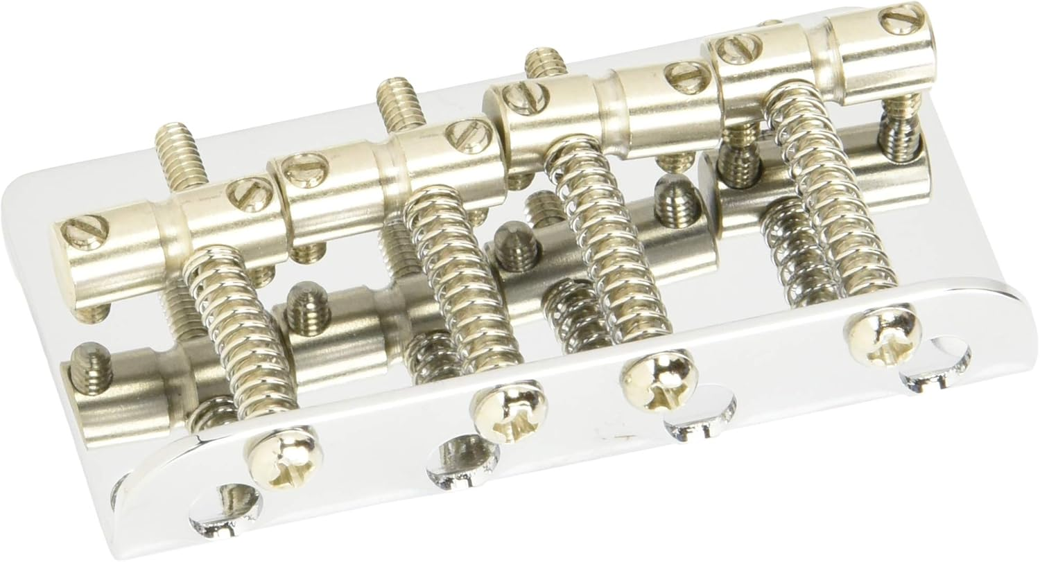 Fender Pure Vintage Pure 70S Jazz Bass Bridge Assembly image number 3