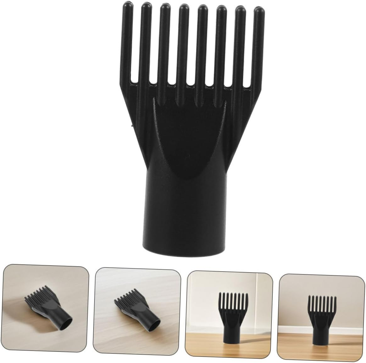 Alasum 3Pcs Hair Dryer Nozzle Attachments for Pets Comb Nozzle Replacement for Dogs Cats Drying for Home Salon Use Safe Easy to Use Hair Dryer Accessories