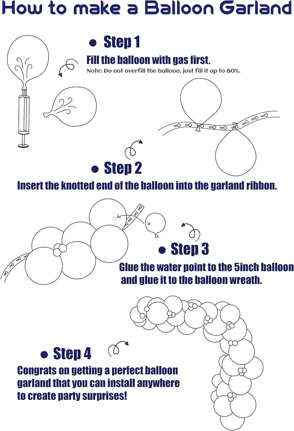 BALONAR Paw Balloons Garland Arch Kit with 148PCS Pink Blue Bone Dog Paw Balloons for Boys Girls Baby Shower Blue Theme Birthday Party Decorations (Pink)