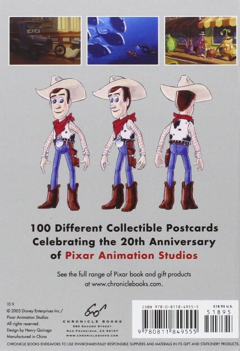 Art of Pixar Animation Studios: 100 Collectible Postcards image number 4