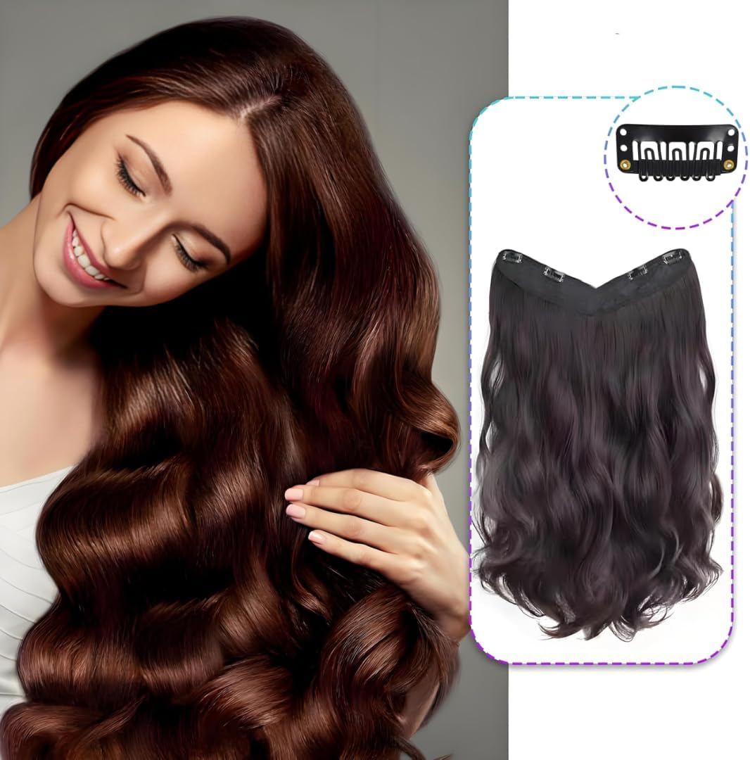 30PCS Hair Extension Clips,Chunni Clips,Metal Snap Clips for Hair Extensions and Wefts, Wig Clips Snap Clips U-Shape with Soft Rubber, Wig Clips to Secure Wig(Black) image number 2