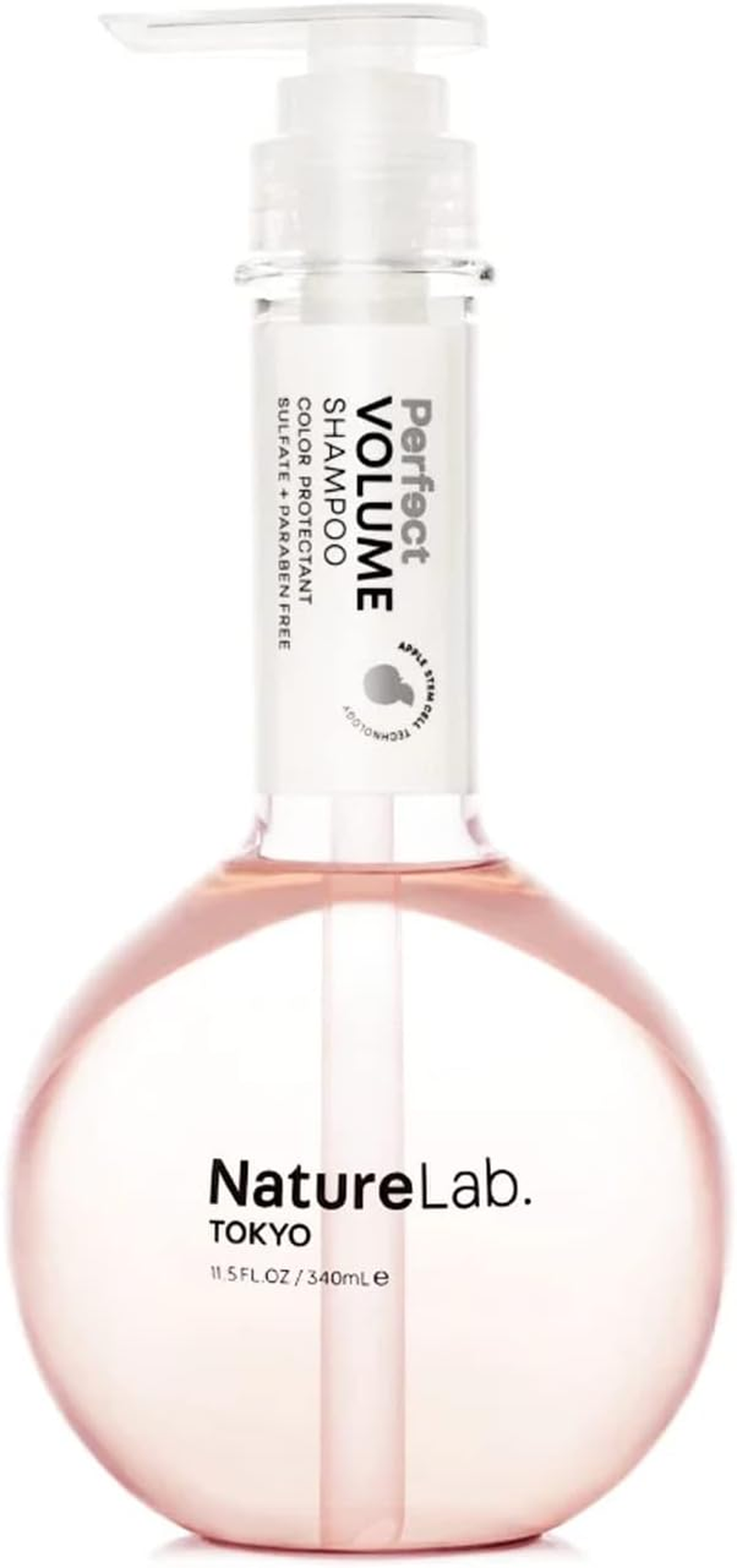Tokyo Perfect Volume Shampoo - Sulphate Free Volumizing Shampoo with Apple Stem Cells + Protein to Promote Visible Hair Thickening - Vegan, Cruelty Free (11.5 Oz / 340 Ml Pump Bottle)