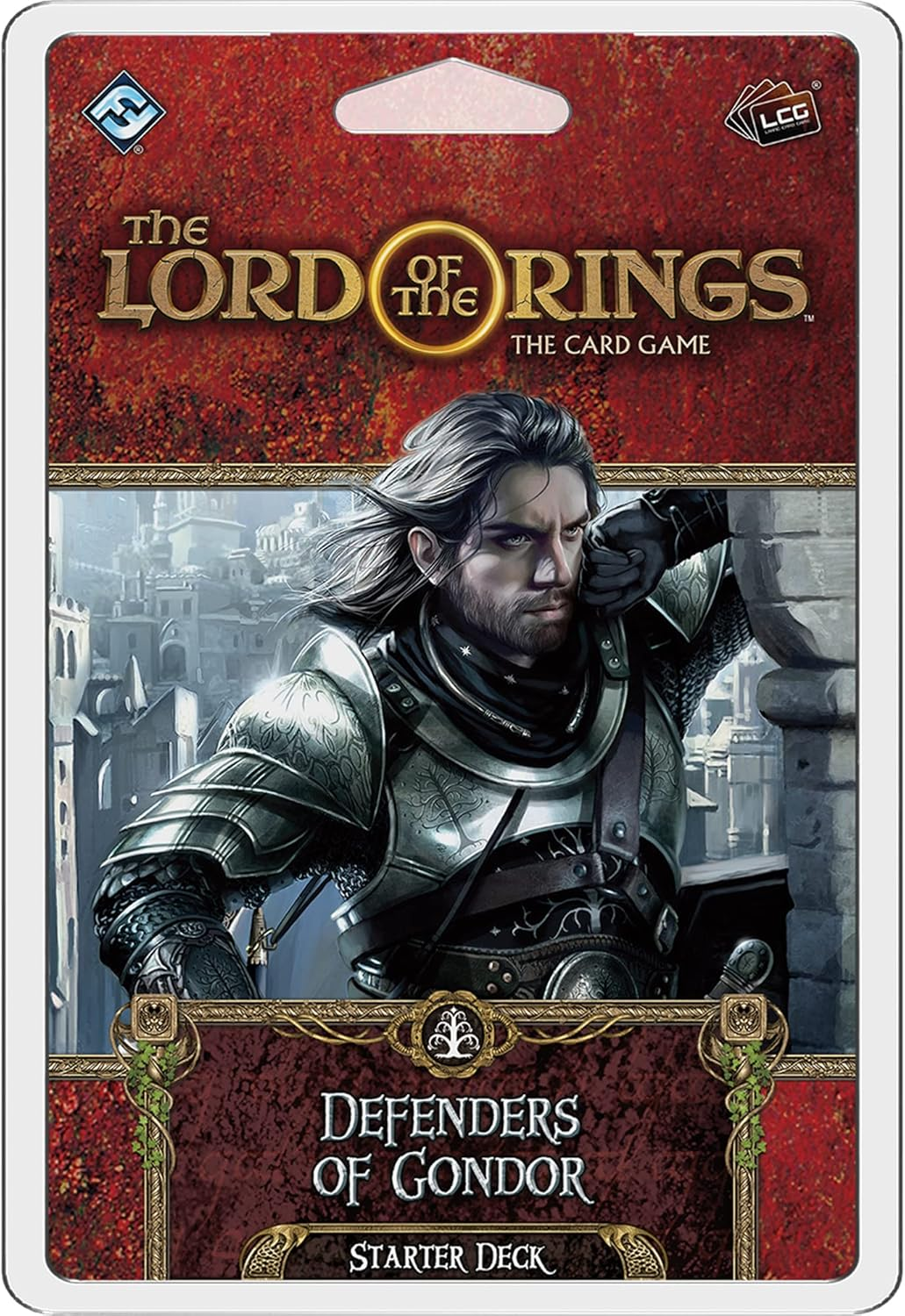 Fantasy Flight Games Asmodee North America the Lord of the Rings LCG Defenders of Gondor Starter Deck Card Game