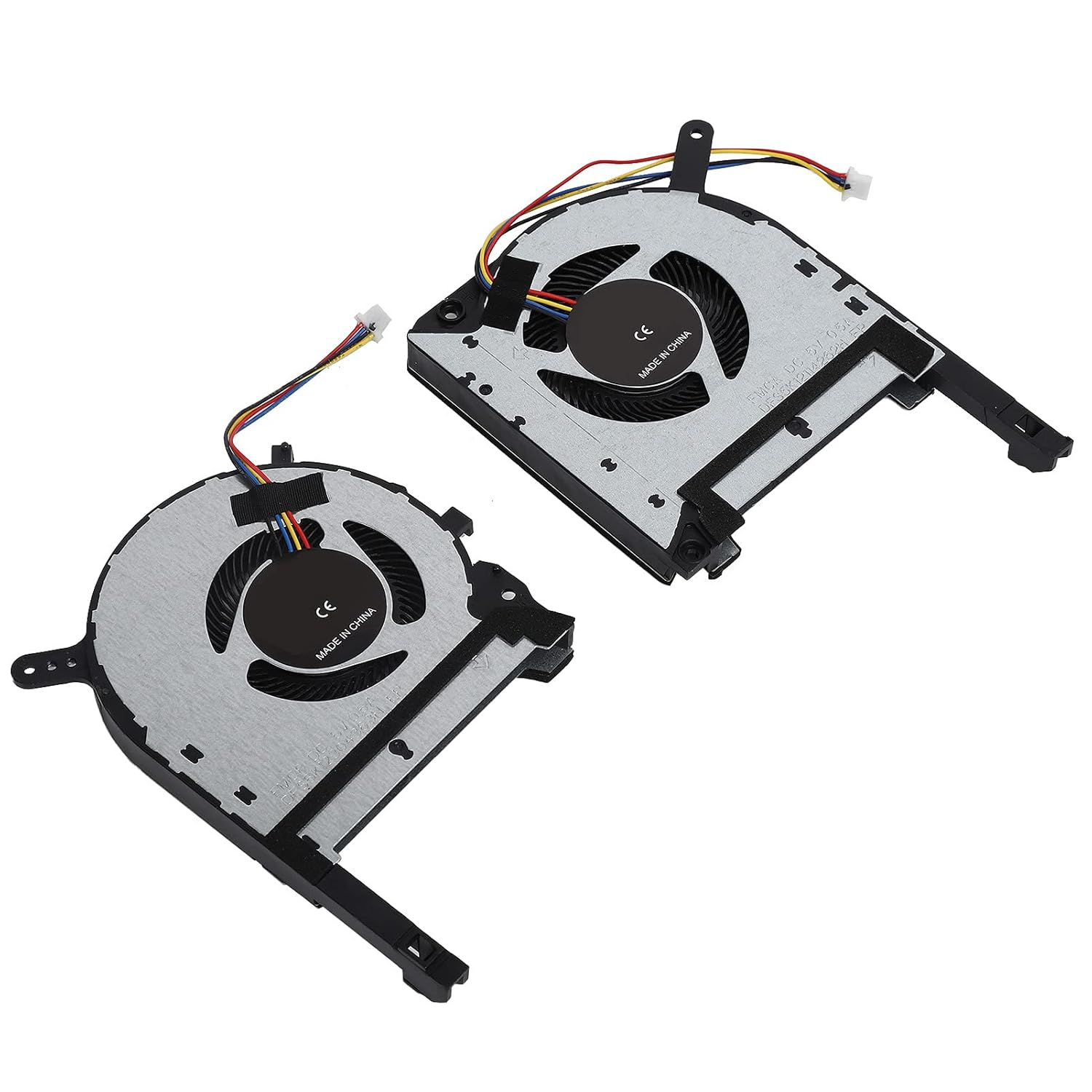 2Pcs Cooling Fans for TUF Fx505Ge Fx505Gm Fx505Dt FX705, Aluminum Alloy, Quick Cooling, Small and Light