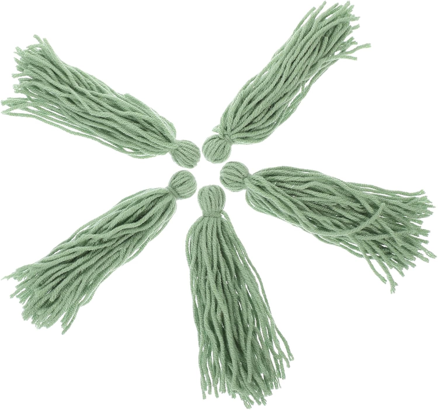 Milisten 5Pcs Fish Spawning Mops, Floating Fish Breeding Grass Safe Baby Hideout for Egg Laying Weightless or Sinking Aquarium Spawning Grass