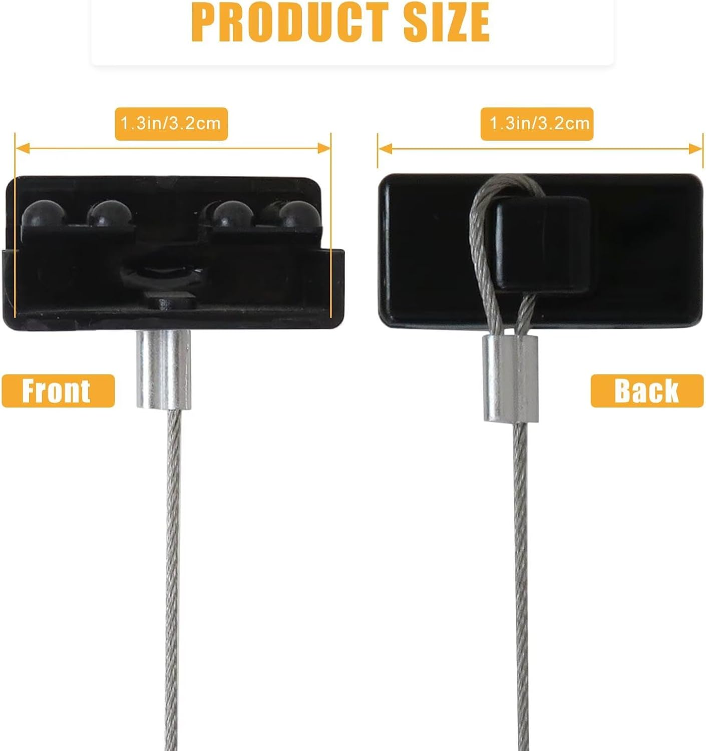 4Pcs Dust Cap Replacement Black for Anderson Plug Cover Style Connectors 50AMP Battery Caravan 12-24V