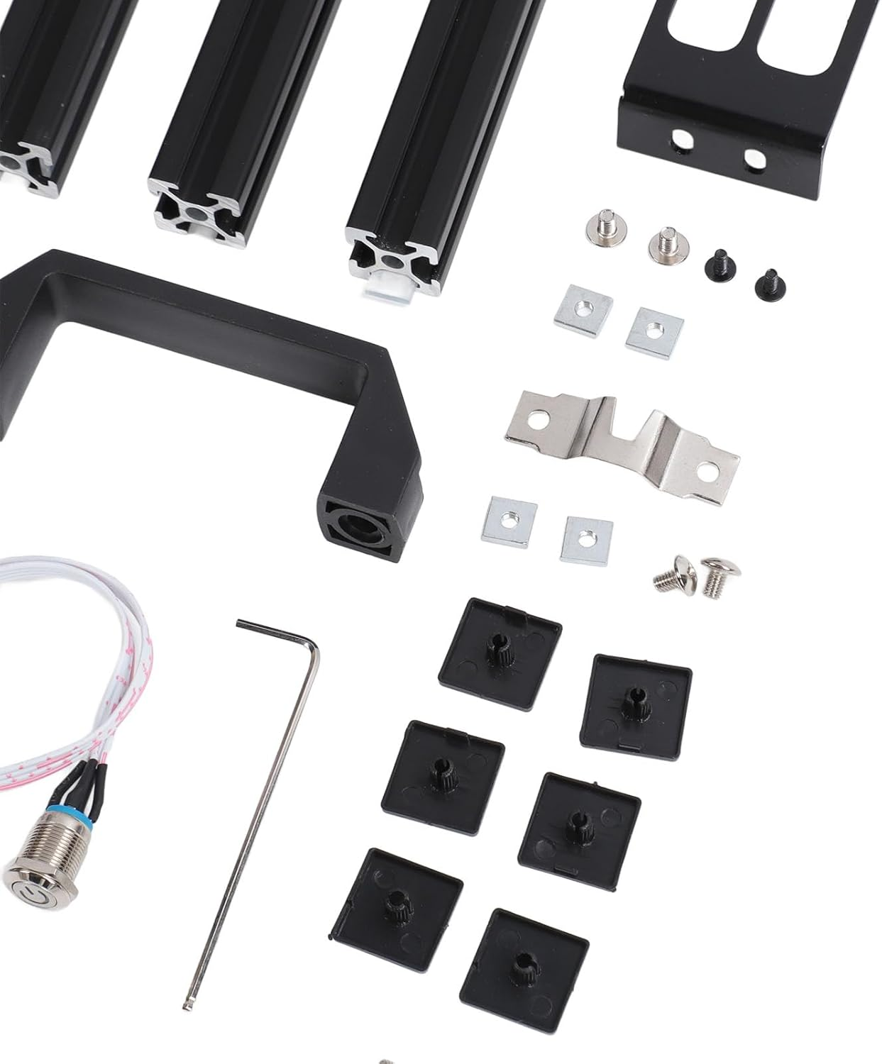 Open Air ITX Case, ITX Computer Case, DIY ITX PC Case, Open Aluminum Frame Chassis Compatible with ITX Motherboards and 17X17/17X19 Motherboards, and Water Cooling Chassis image number 5