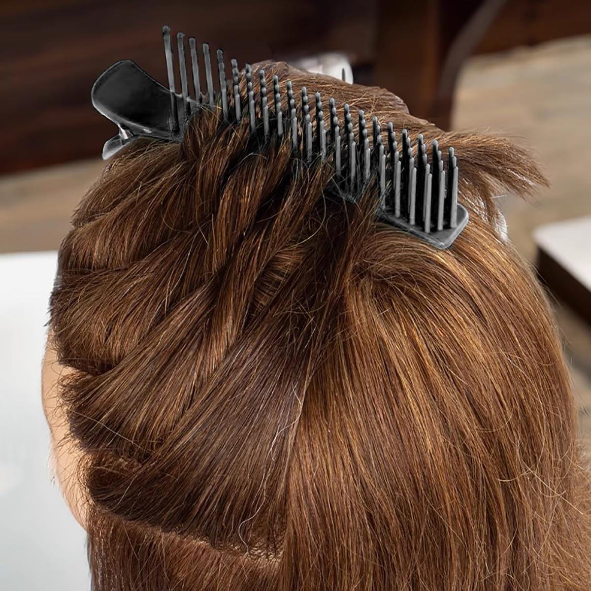 4PCS Styling Hair Grip Alligator Clips, Sonku Hair Clips for Easy Styling, Sectioning image number 4