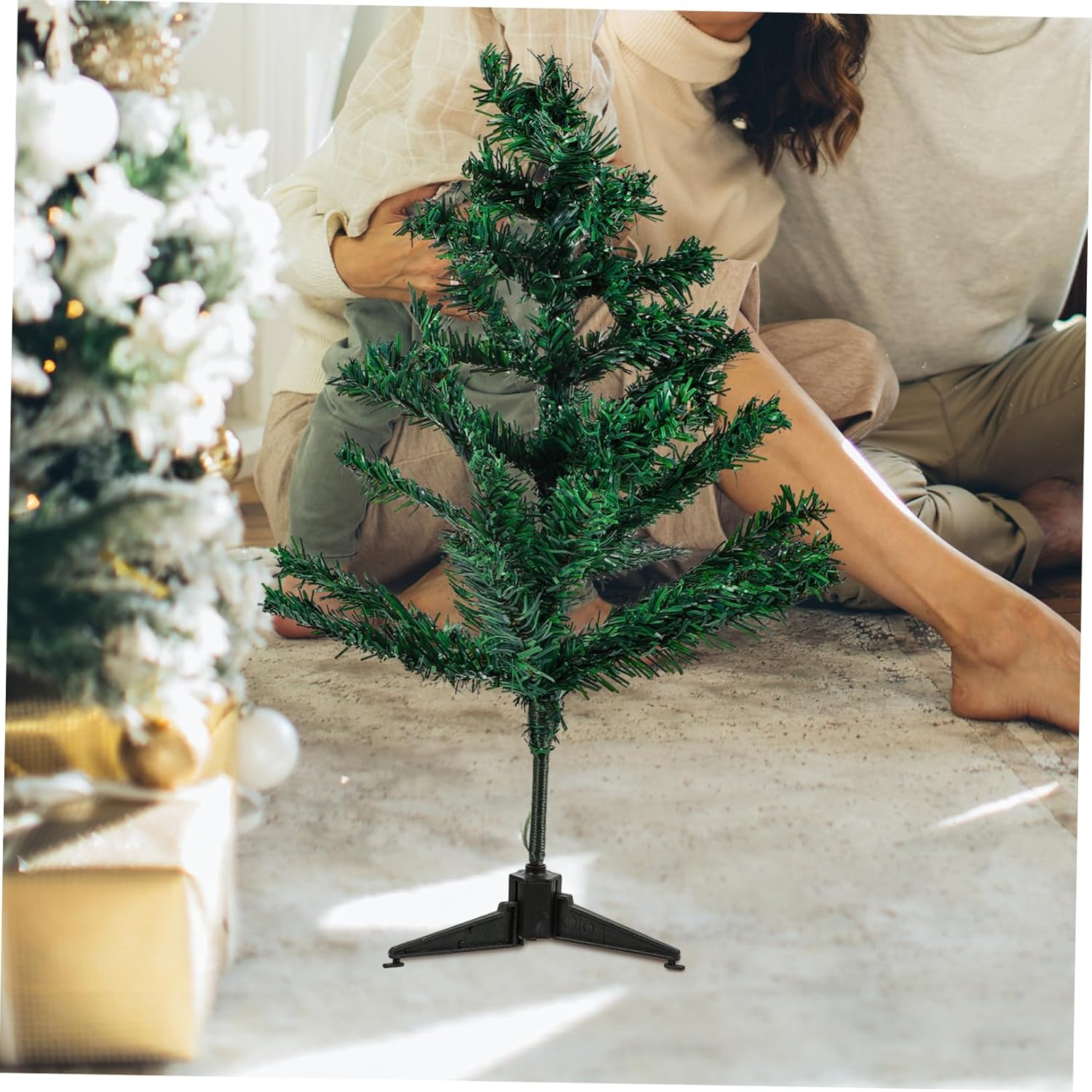 Ciieeo Christmas Tree Decorations Set Adorable Christmas Tree Supplies Gorgeous Xmas Props for Festival Xmas Party Home Decor image number 1