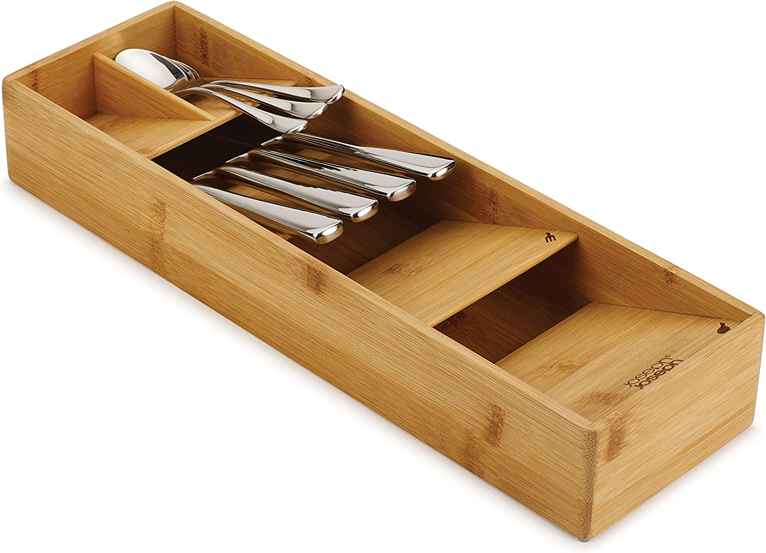 Joseph Joseph Drawerstore Bamboo Compact Cutlery Organiser image number 5