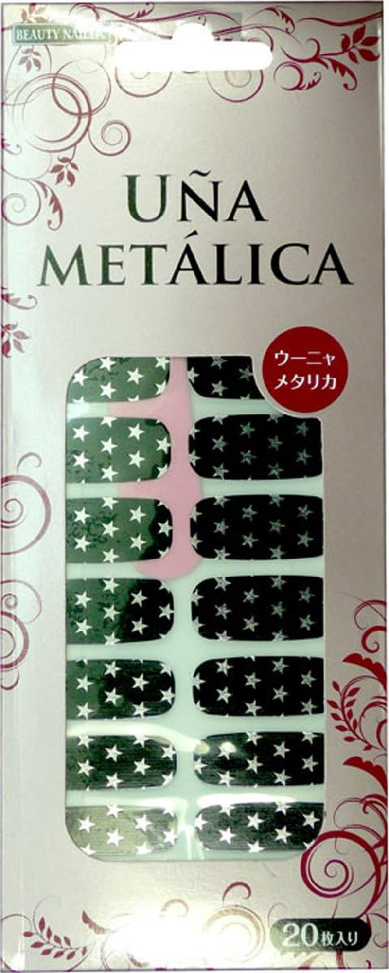 Beauty Nailer UME-3 Nail Stickers, Unia Metallica image number 1