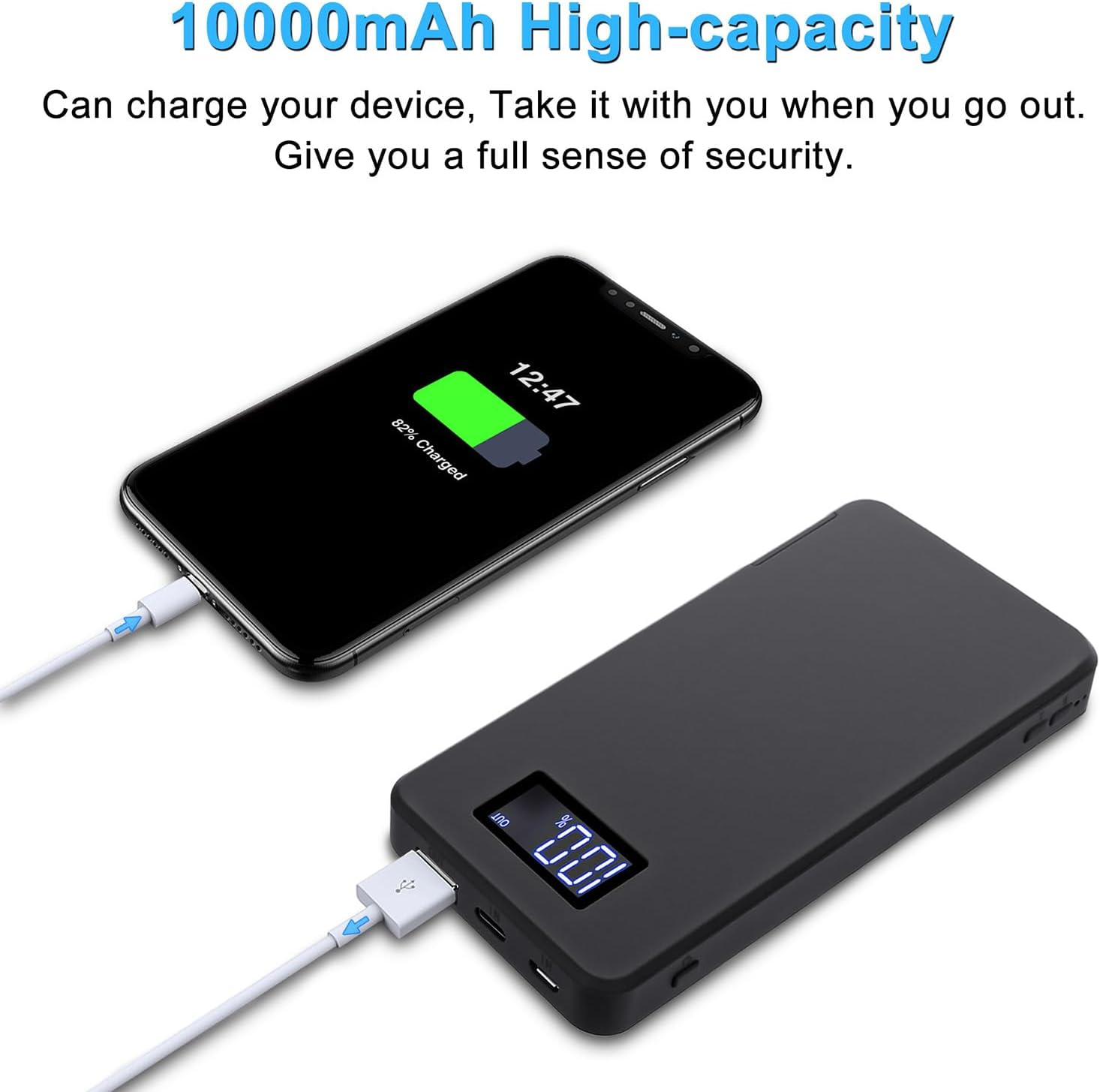 XISRU 64GB Home Security Camera, 1080P Surveillance Camera, Indoor Camera with 10000Mah Battery, Night Vision, Motion Detection image number 6