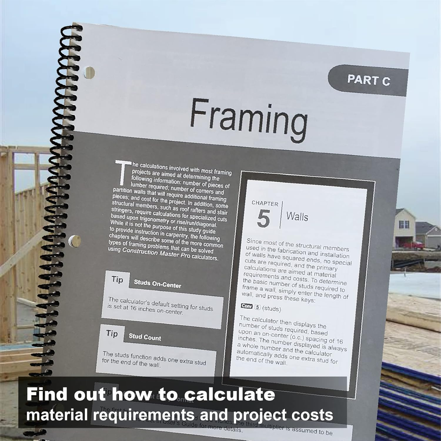 Calculated Industries 2140 Construction Master Pro Workbook and Study Guide image number 3