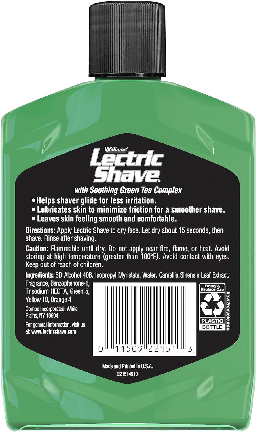 Williams Lectric Shave, 7 Ounce image number 6
