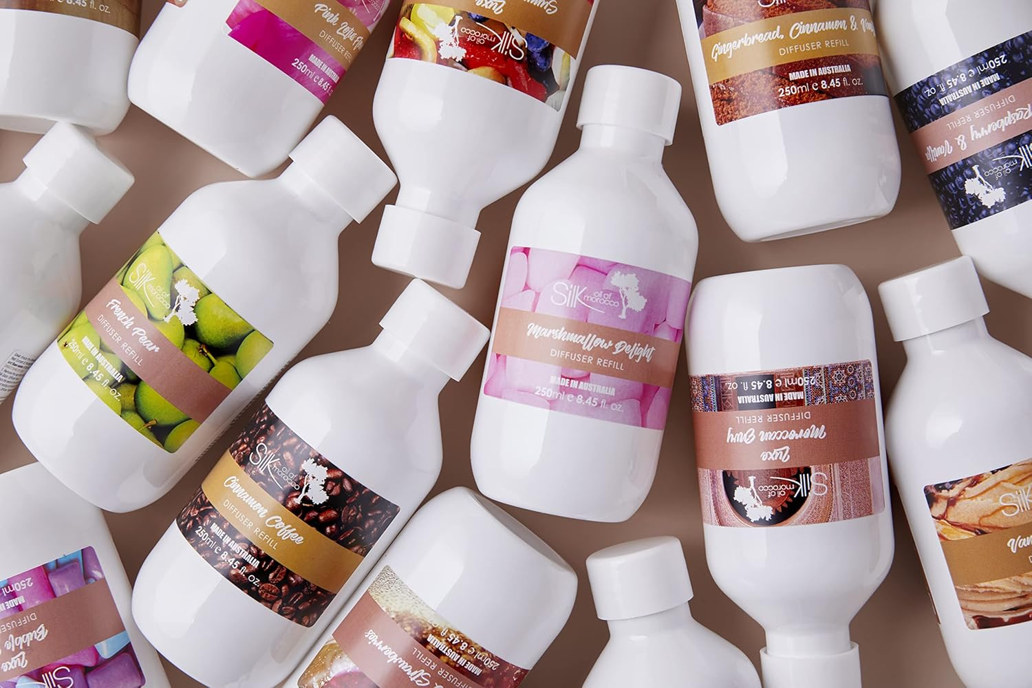 Silk Oil of Morocco Silk Oil of Morocco Luxe Diffuser Refill Oriental Cherry Blossom 250 Ml, 250 Millilitre image number 3