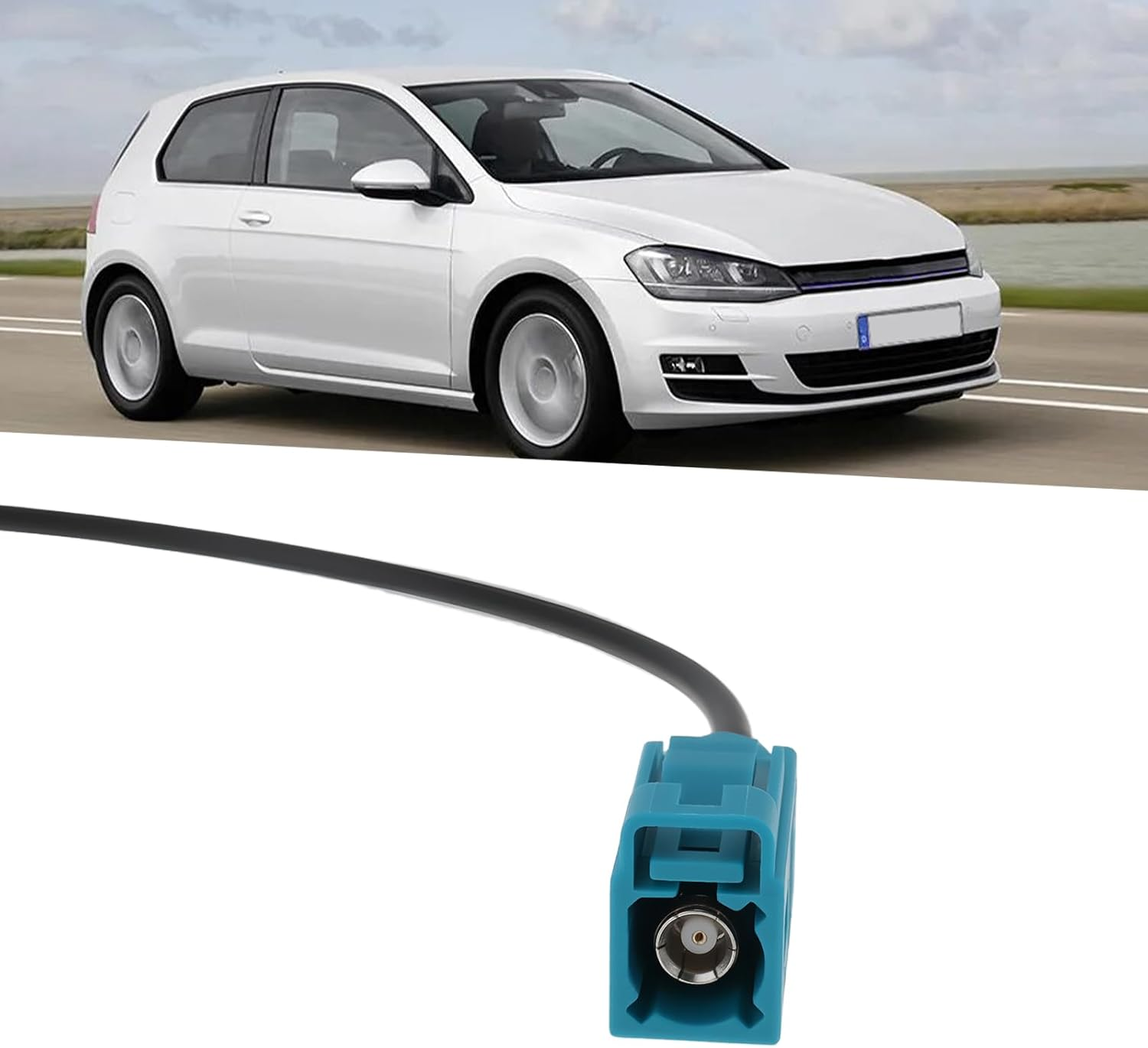 Ecsing Fakra Female to FME Female Antenna Adapter for In-Vehicle GPS Radios Bluetooth Phones image number 6